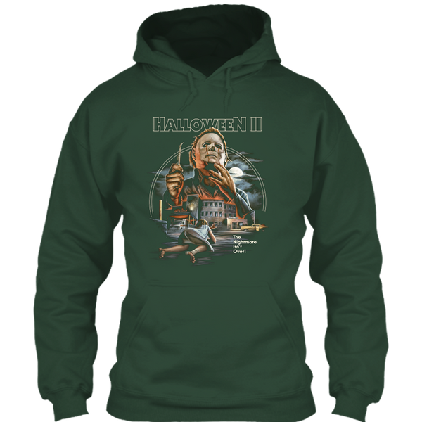 A black t-shirt with the shopify logo