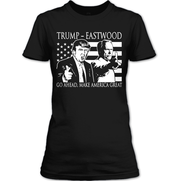 A black t-shirt with the shopify logo