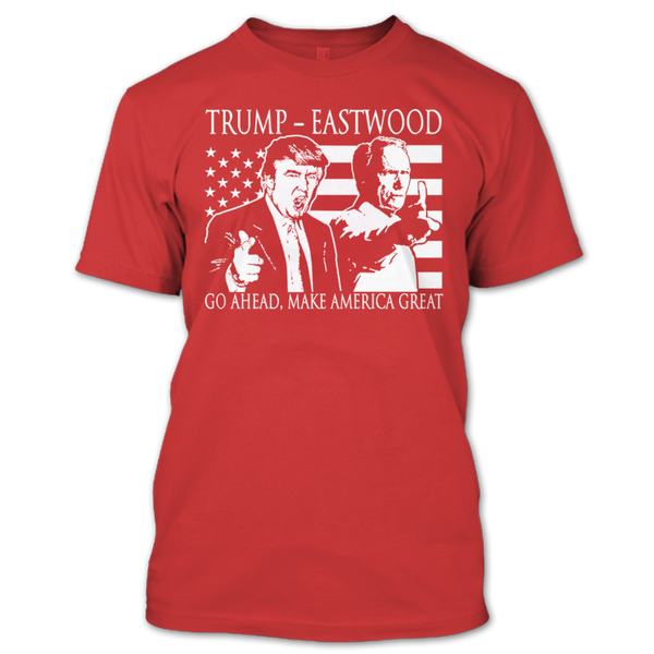 A black t-shirt with the shopify logo