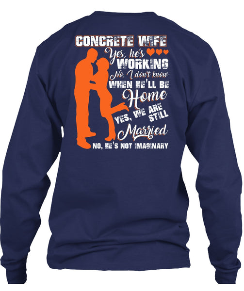 Concrete Wife T Shirt, We Are Still Married T Shirt