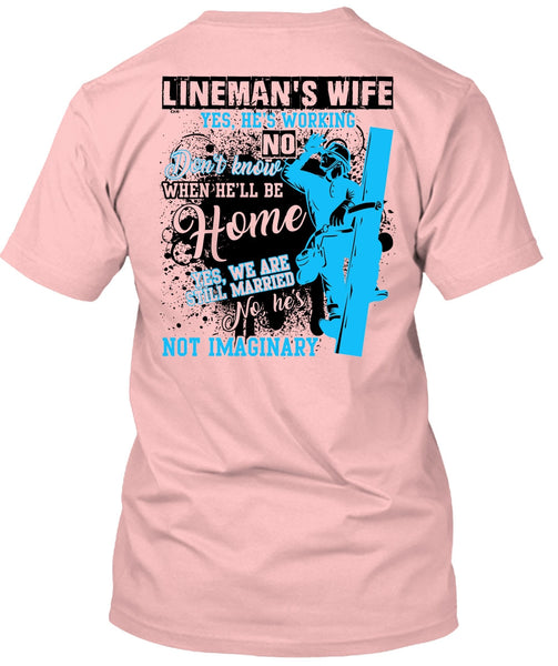 Lineman's Wife T Shirt, I Love Lineman T Shirt