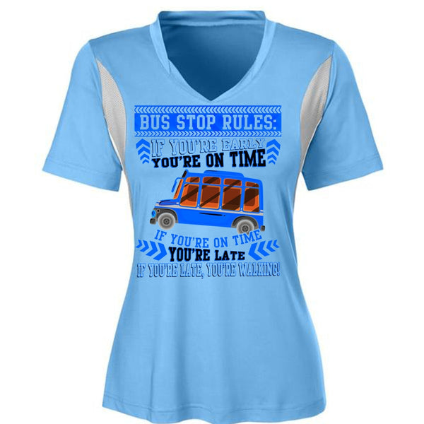 Bus Stop Rules T Shirt, I Love Bus T Shirt, Awesome T-Shirts