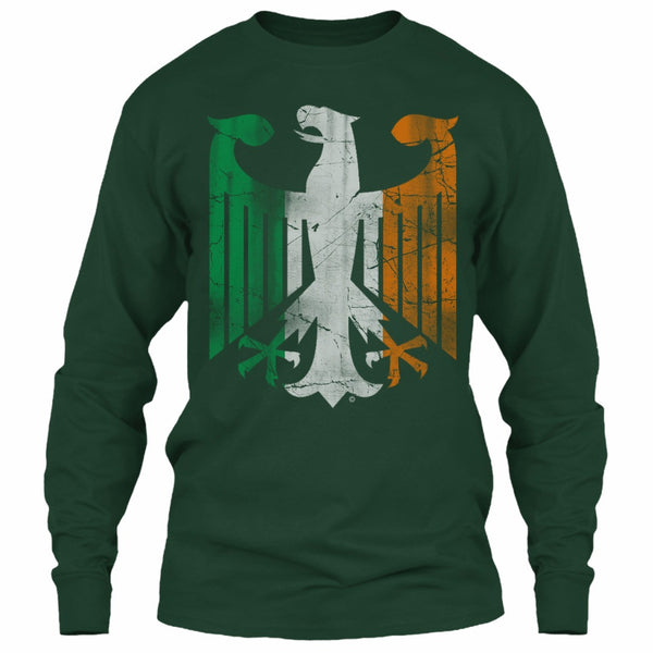 A black t-shirt with the shopify logo