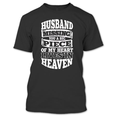 A black t-shirt with the shopify logo