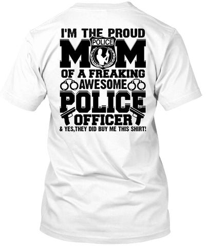 A black t-shirt with the shopify logo