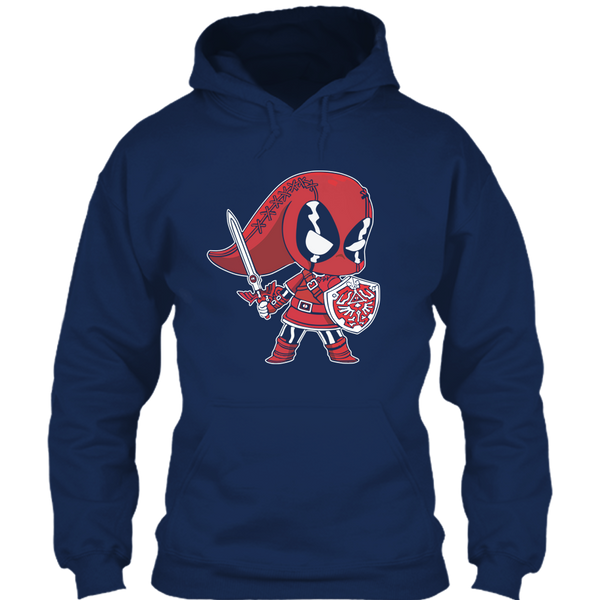 A black t-shirt with the shopify logo