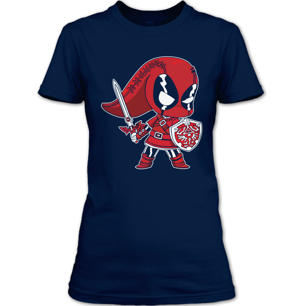 A black t-shirt with the shopify logo