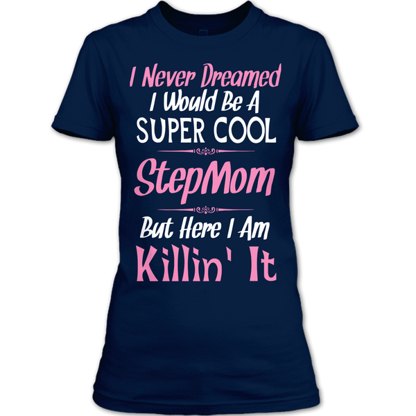 A black t-shirt with the shopify logo