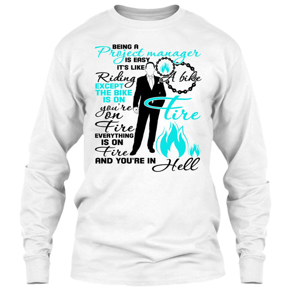 Being A Project Manager T Shirt, Coolest Project Manager T Shirt