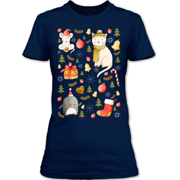 A black t-shirt with the shopify logo