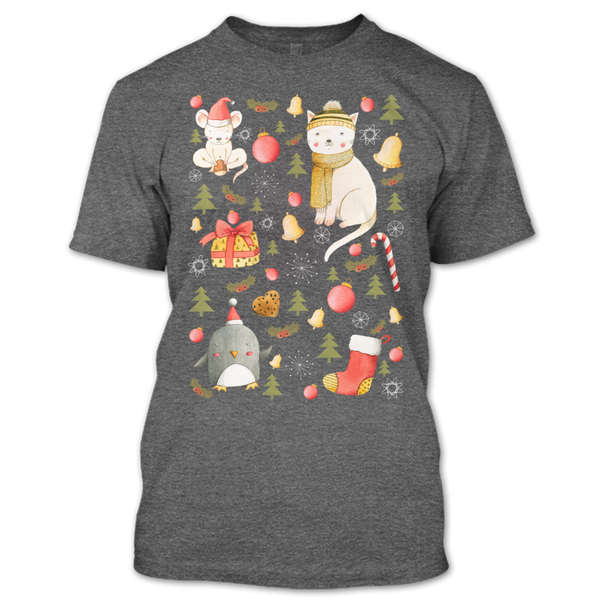 A black t-shirt with the shopify logo