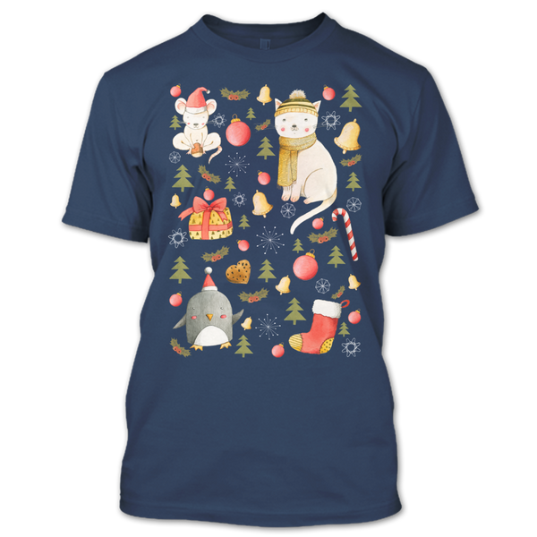 A black t-shirt with the shopify logo