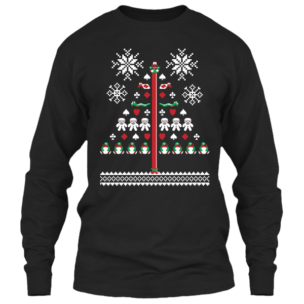 A black t-shirt with the shopify logo