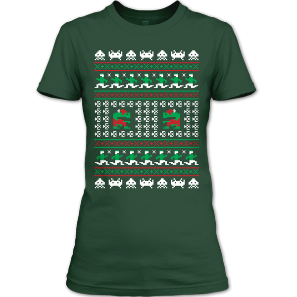 A black t-shirt with the shopify logo