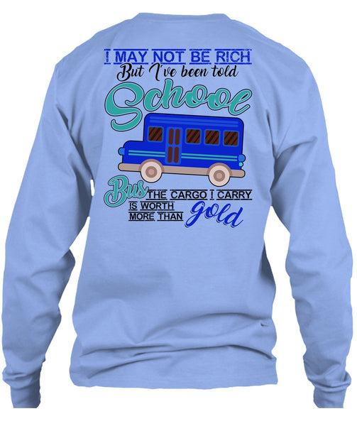 I've Been Told School Bus T Shirt, I Love Bus T Shirt