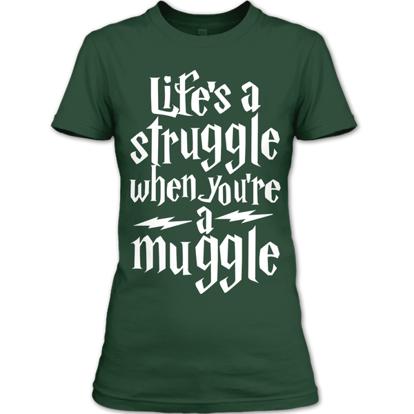 A black t-shirt with the shopify logo