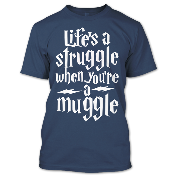 A black t-shirt with the shopify logo