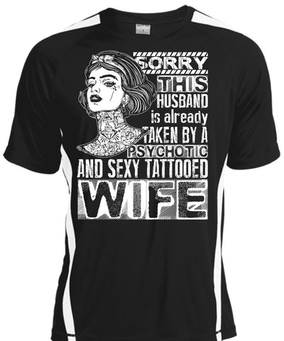 A black t-shirt with the shopify logo