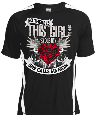 A black t-shirt with the shopify logo