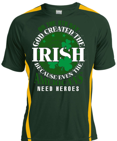 God Created The Irish T Shirt, My Favorite T Shirt, Cool Shirt