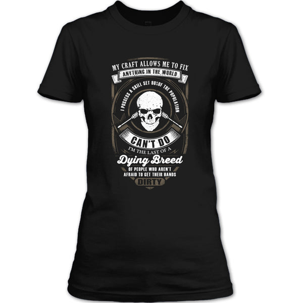 A black t-shirt with the shopify logo