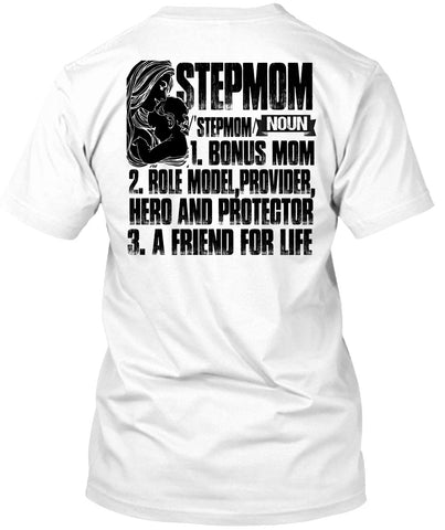 A black t-shirt with the shopify logo