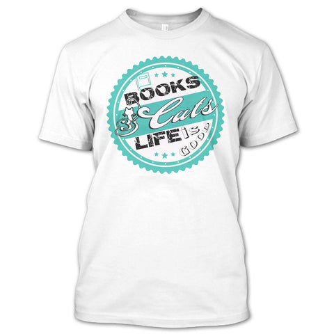 A black t-shirt with the shopify logo