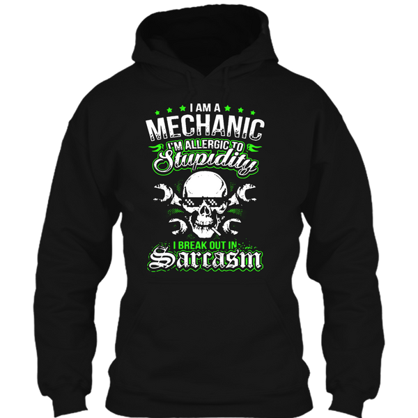 A black t-shirt with the shopify logo