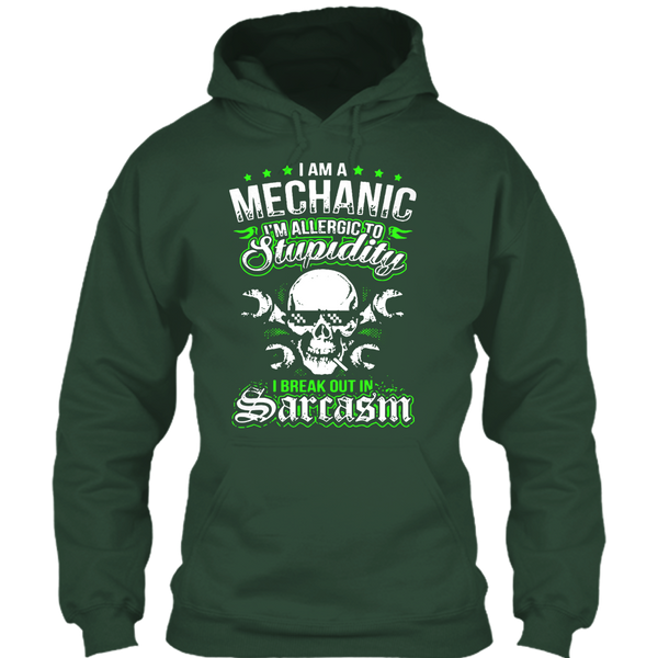 A black t-shirt with the shopify logo