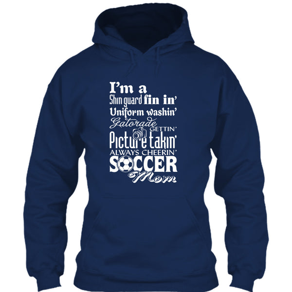 A black t-shirt with the shopify logo