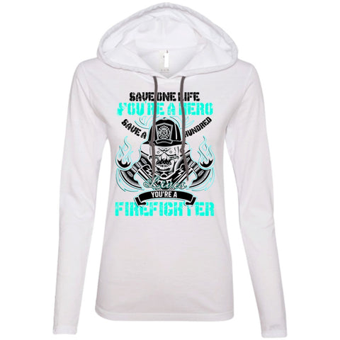 A black t-shirt with the shopify logo