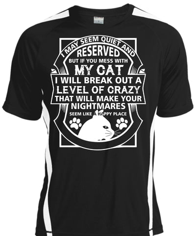 A black t-shirt with the shopify logo