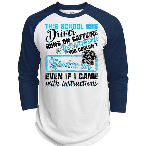 This School Bus Driver T Shirt, I Love Bus T Shirt, Awesome T-Shirts  (Polyester Game Baseball Jersey)