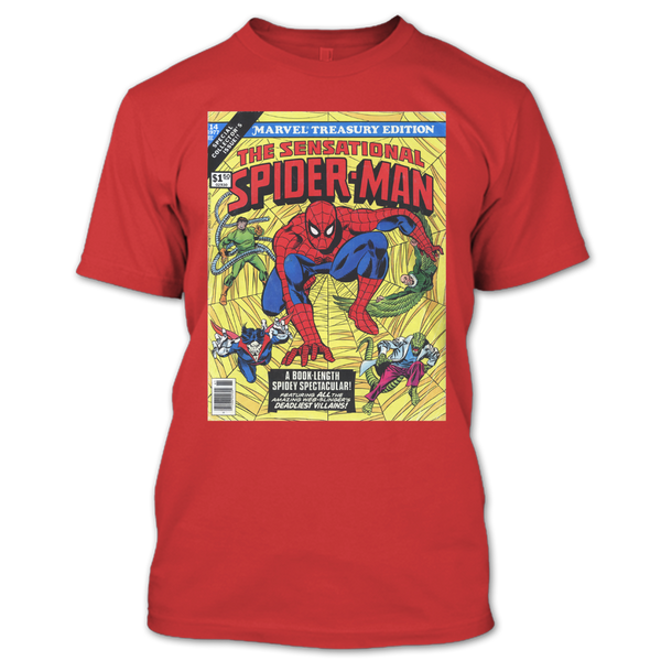 A black t-shirt with the shopify logo