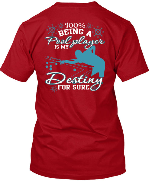 Being A Pool Player T Shirt, I Love Pool T Shirt