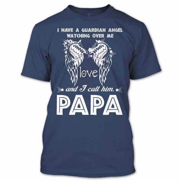 A black t-shirt with the shopify logo