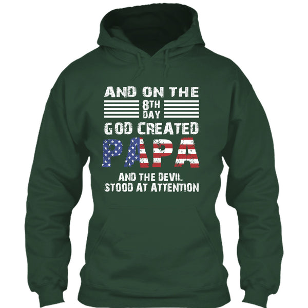 A black t-shirt with the shopify logo