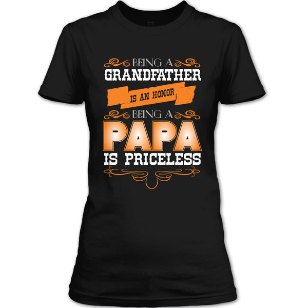 A black t-shirt with the shopify logo