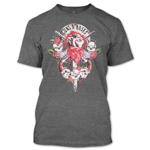 A black t-shirt with the shopify logo