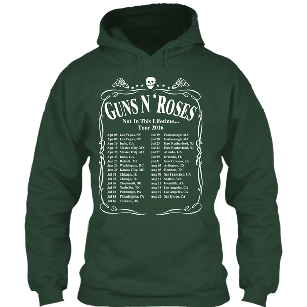 A black t-shirt with the shopify logo