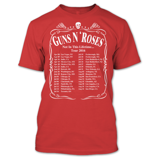 A black t-shirt with the shopify logo