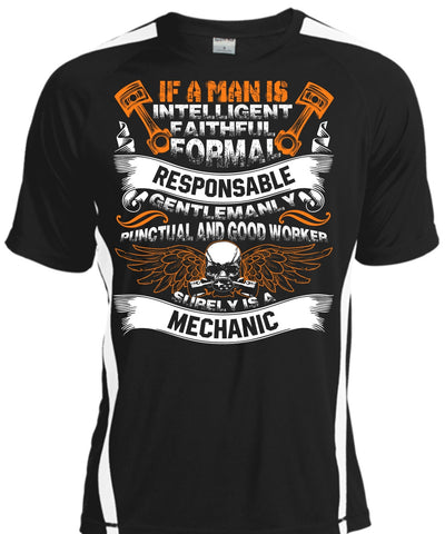 A black t-shirt with the shopify logo