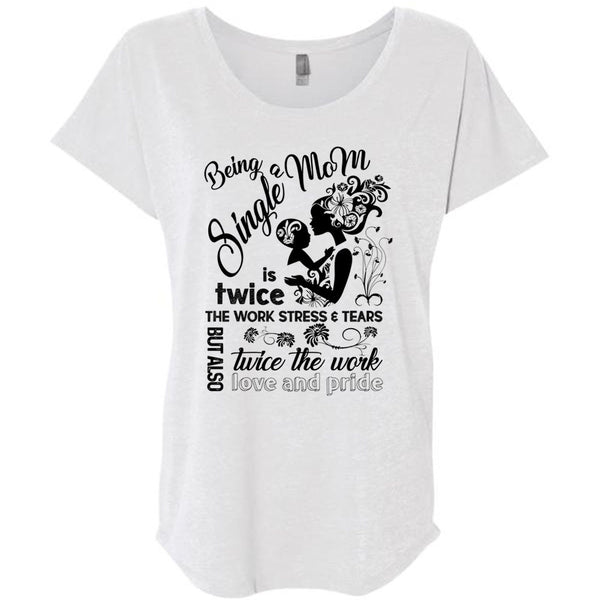 Being A Single Mom T Shirt, I Love Mommy T Shirt, Awesome T-Shirts