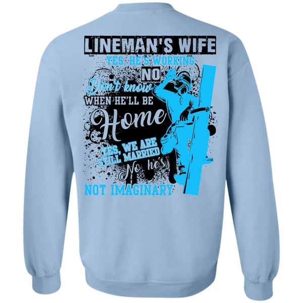 I Love Lineman T Shirt, Lineman's Wife Sweatshirt