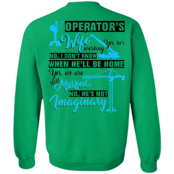 I Love Wife T Shirt, Operator's Wife Sweatshirt