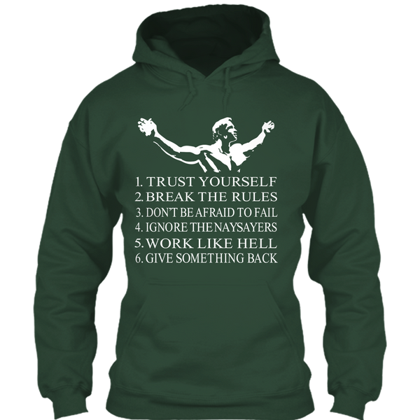 A black t-shirt with the shopify logo