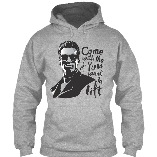 A black t-shirt with the shopify logo