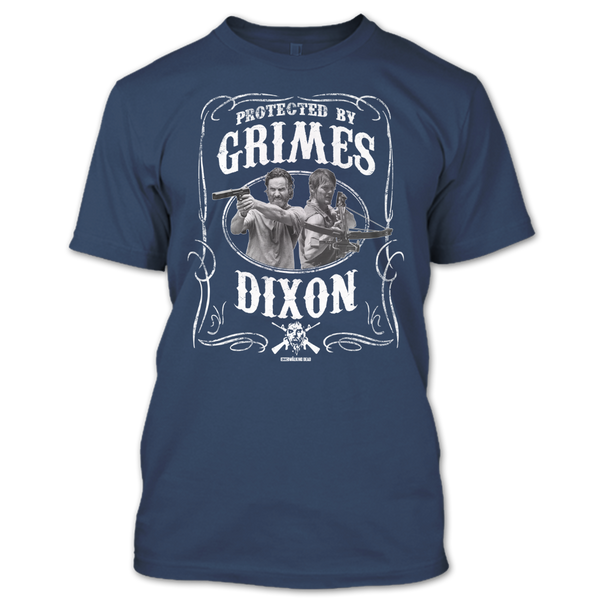 A black t-shirt with the shopify logo