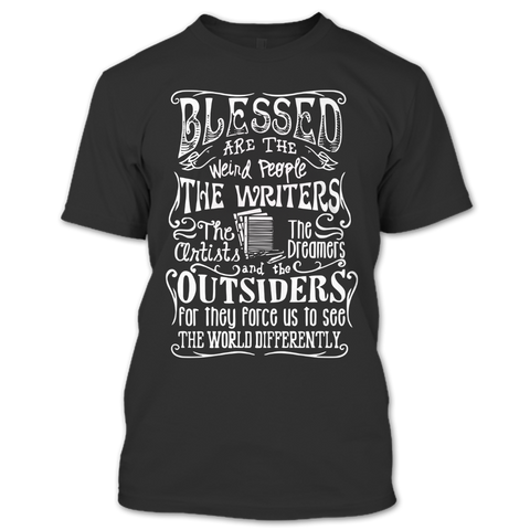 A black t-shirt with the shopify logo