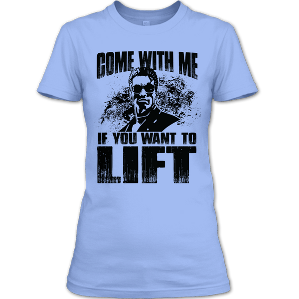 A black t-shirt with the shopify logo